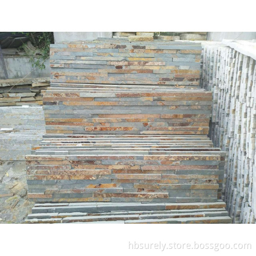 Slim Strip Rustic Stone 15x60 Slate Decorative Wall Panels
